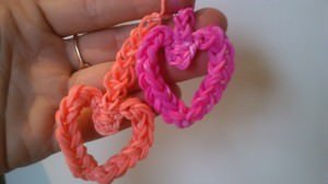 Сердца из резинок